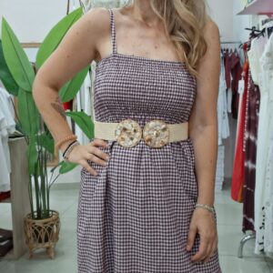 Vestido Vichy