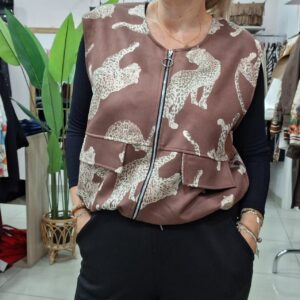 Chaleco Leopardo